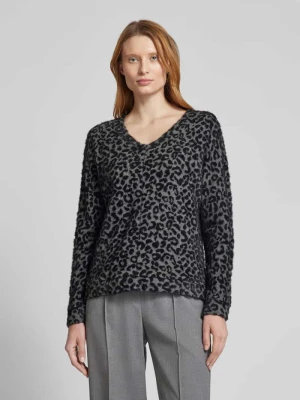 Bluza z prążkowanymi wykończeniami Street One