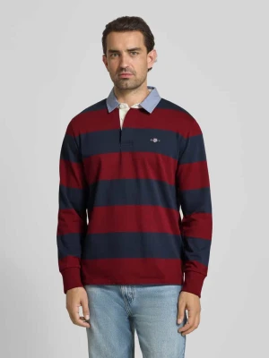 Bluza z prążkowanymi zakończeniami rękawów Gant