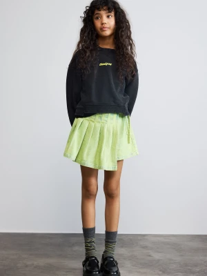 Bluza z przeszyciami logo Desigual czarny