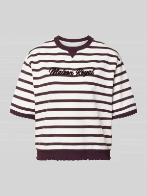 Bluza z rękawem o dł. 1/2 i falistym wykończeniem Rich & Royal