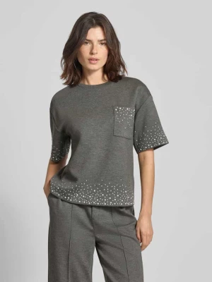 Bluza z rękawem o dł. 1/2 i perełkami Rich & Royal