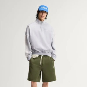 Bluza z suwakiem do połowy długości i 3 paskami adiSignature Firebird Adidas