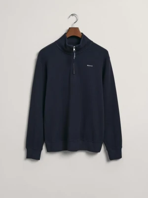 Bluza z Tkaniny O Waflowej Fakturze Rozpinana Do Połowy GANT