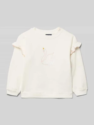 Bluza z wiązanymi detalami BLUE SEVEN