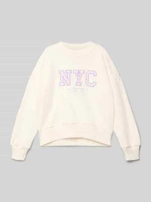 Bluza z wyhaftowanym logo Abercrombie&Fitch