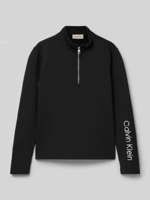 Bluza z wyhaftowanym logo Calvin Klein Jeans