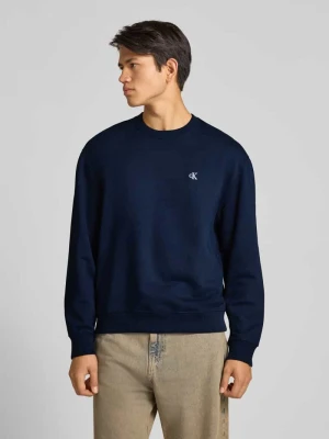 Bluza z wyhaftowanym logo Calvin Klein Jeans