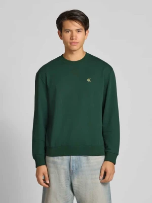 Bluza z wyhaftowanym logo Calvin Klein Jeans