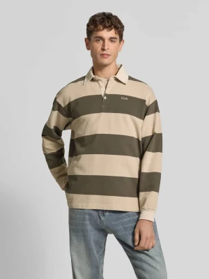 Bluza z wyhaftowanym logo Forét Ziemisty brązowy