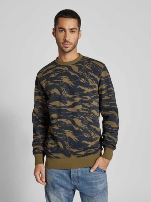 Bluza z wyhaftowanym logo G-Star Raw