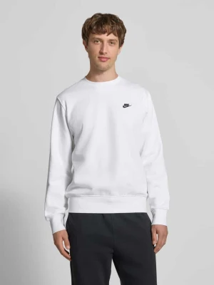 Bluza z wyhaftowanym logo i okrągłym dekoltem Nike