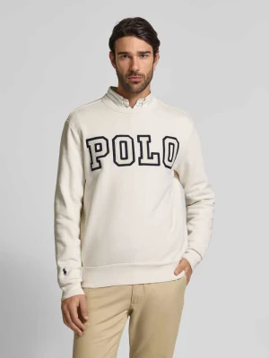 Bluza z wyhaftowanym logo i okrągłym dekoltem Polo Ralph Lauren