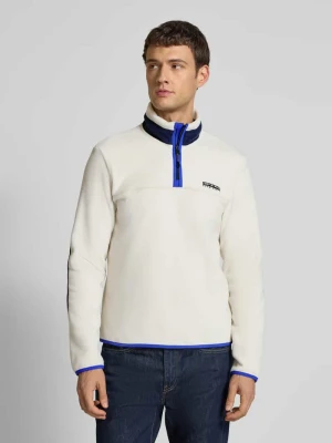 Bluza z wyhaftowanym logo model ‘DERGANA’ Napapijri
