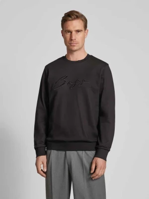 Zdjęcie produktu Bluza z wyhaftowanym logo model ‘Soleri’ Boss