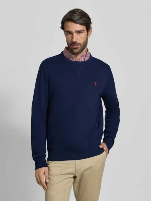 Bluza z wyhaftowanym logo Polo Ralph Lauren Granatowy