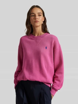 Zdjęcie produktu Bluza z wyhaftowanym logo Polo Ralph Lauren Mocnoróżowy
