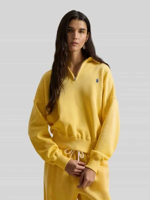 Bluza z wyhaftowanym logo Polo Ralph Lauren Żółty