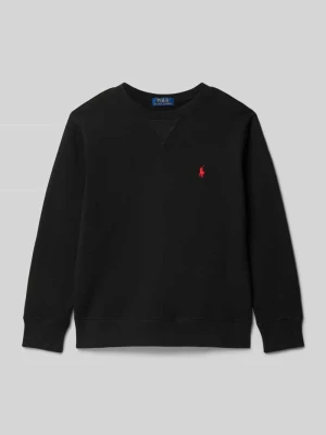 Bluza z wyhaftowanym logo Polo Ralph Lauren Czarny
