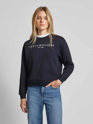 Bluza z wyhaftowanym logo Tommy Hilfiger