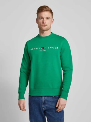 Bluza z wyhaftowanym logo Tommy Hilfiger