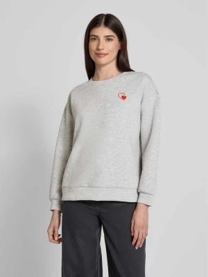 Bluza z wyhaftowanym motywem model ‘REFLECT’ Vila