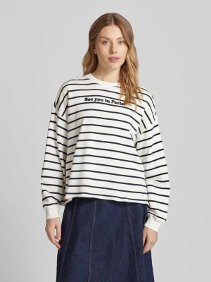 Bluza z wyhaftowanym napisem Smith and Soul