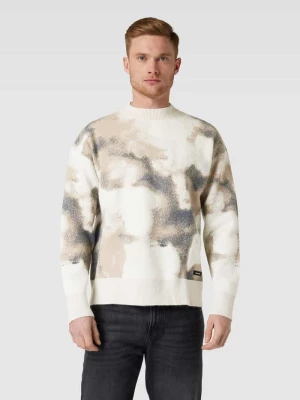 Bluza z wzorem na całej powierzchni CK Calvin Klein