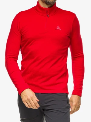 Bluza z zamkiem 1/2 Maloja Cesar - fire red