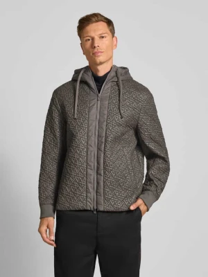 Bluza z zamkiem błyskawicznym dwustronnym i stójką Armani Exchange