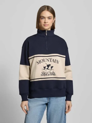 Bluza z zamkiem błyskawicznym model ‘Cosette’ LeGer by Lena Gercke