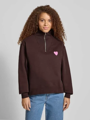 Bluza z zamkiem błyskawicznym model ‘Pauli’ OH APRIL