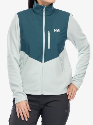 Bluza z zamkiem damska Helly Hansen Daybreaker Block Jacket - green mist