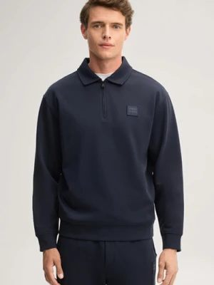 Bluza z zamkiem w kolorze granatowym JOOP!