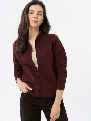 Bluza ze stójka B-NOVA Volcano Burgundowy