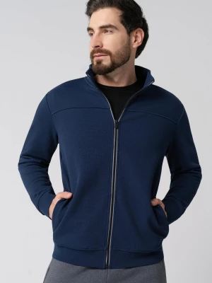 Bluza ze stójką B-POPLAR Volcano Granatowy