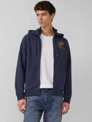Bluza ze stójką i kapturem s.Oliver niebieski