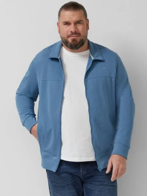 Bluza ze stójką i rozciętymi kieszeniami s.Oliver niebieski
