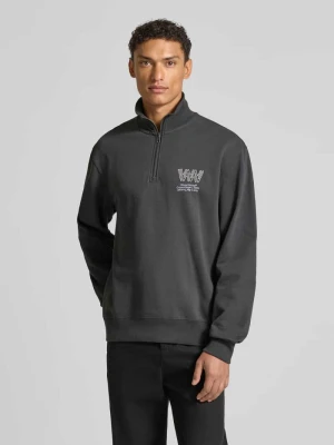 Bluza ze stójką i zamkiem błyskawicznym model ‘Jack’ Wood Wood