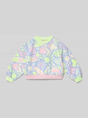 Bluza ze wzorem na całej powierzchni BILLIEBLUSH