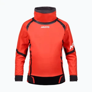 Zdjęcie produktu Bluza żeglarska dziecięca Musto Championship Aqua Top 2.0 Jr oxy fire Czerwony