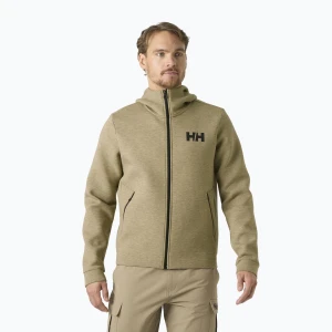 Bluza żeglarska męska Helly Hansen HP Ocean Full Zip 2.0 sepia melange Brązowy