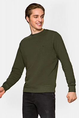 Bluza Zielona z Bawełną Cayden Lancerto