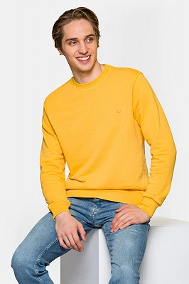 Bluza Żółta z Bawełną Cayden Lancerto