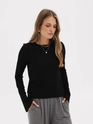 BLUZKA AMBER CZARNA M - Flawless