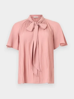 Bluzka Anna Field By Zalando jasnoróżowy melanż