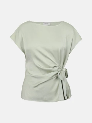 Bluzka Anna Field By Zalando jasnozielony