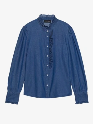 Bluzka Anna Field By Zalando niebieski denim