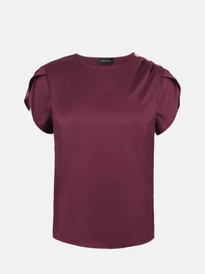Bluzka Anna Field By Zalando ciemnoczerwony