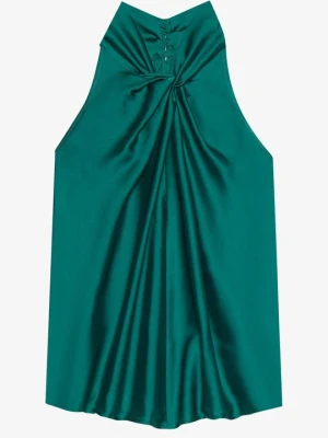 Bluzka Anna Field By Zalando ciemnozielony