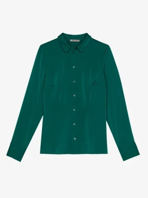 Bluzka Anna Field By Zalando ciemnozielony